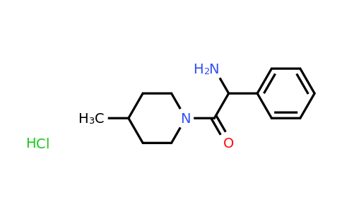 CAS 1214125-86-6 | 2-Amino-1-(4-methylpiperidin-1-yl)-2-phenylethan-1-one hydrochloride