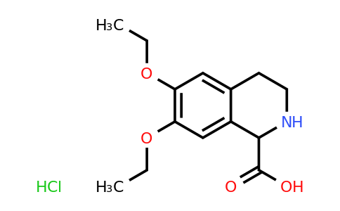 CAS 1214143-07-3 | 6,7-Diethoxy-1,2,3,4-tetrahydro-isoquinoline-1-carboxylic acid hydrochloride