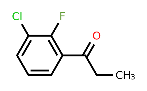 CAS 1214323-04-2 | 1-(3-chloro-2-fluorophenyl)propan-1-one