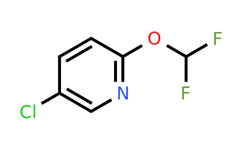 CAS 1214323-40-6 | 5-Chloro-2-(difluoromethoxy)pyridine