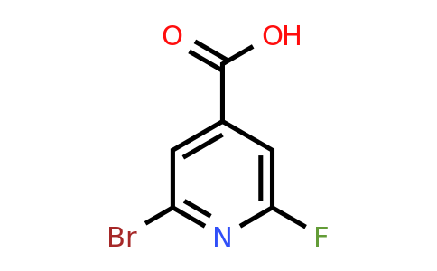 CAS 1214323-63-3 | 2-Bromo-6-fluoroisonicotinic acid