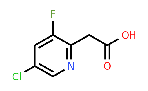 2-(5-Chloro-3-fluoropyridin-2-yl)acetic acid