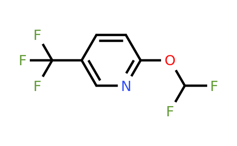 CAS 1214328-65-0 | 2-(Difluoromethoxy)-5-(trifluoromethyl)pyridine