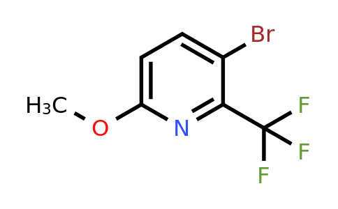 CAS 1214330-91-2 | 3-bromo-6-methoxy-2-(trifluoromethyl)pyridine
