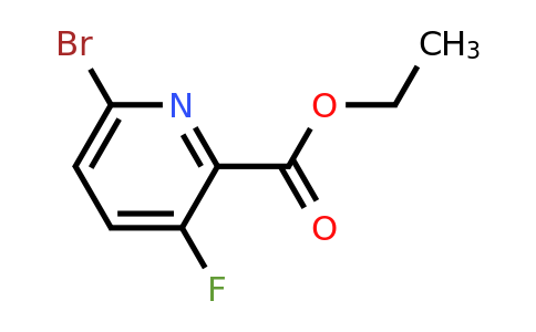 CAS 1214332-73-6 | Ethyl 6-bromo-3-fluoropicolinate