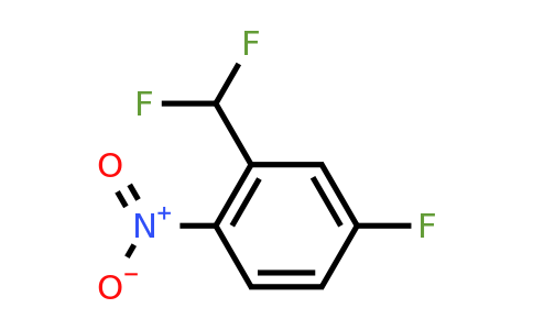 CAS 1214333-17-1 | 2-(Difluoromethyl)-4-fluoro-1-nitrobenzene