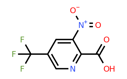 CAS 1214333-19-3 | 3-Nitro-5-trifluoromethyl-pyridine-2-carboxylic acid