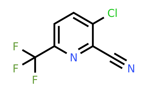 CAS 1214333-69-3 | 3-chloro-6-(trifluoromethyl)pyridine-2-carbonitrile