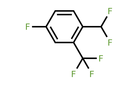 CAS 1214334-45-8 | 1-(Difluoromethyl)-4-fluoro-2-(trifluoromethyl)benzene