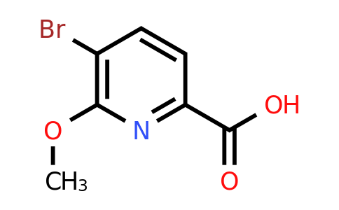 CAS 1214334-70-9 | 5-bromo-6-methoxy-pyridine-2-carboxylic acid