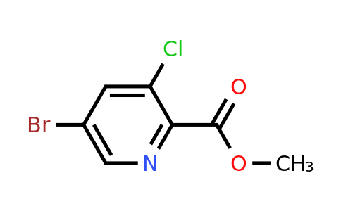CAS 1214336-41-0 | methyl 5-bromo-3-chloropicolinate