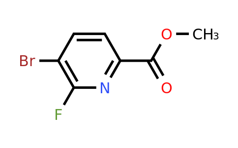 CAS 1214336-44-3 | methyl 5-bromo-6-fluoro-pyridine-2-carboxylate