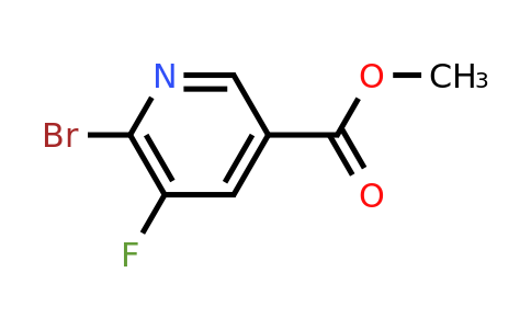 CAS 1214336-88-5 | methyl 6-bromo-5-fluoropyridine-3-carboxylate