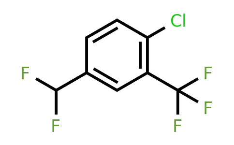 CAS 1214338-35-8 | 1-Chloro-4-(difluoromethyl)-2-(trifluoromethyl)benzene
