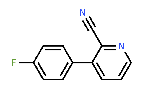 CAS 1214340-31-4 | 3-(4-Fluorophenyl)picolinonitrile