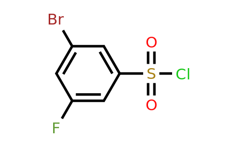 3-Bromo-5-fluorobenzenesulfonyl chloride
