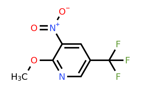 CAS 1214343-07-3 | 2-methoxy-3-nitro-5-(trifluoromethyl)pyridine