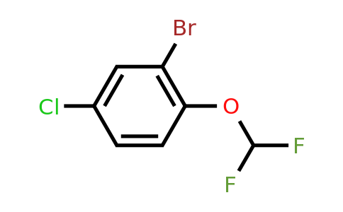 CAS 1214348-81-8 | 2-Bromo-4-chloro-1-(difluoromethoxy)benzene