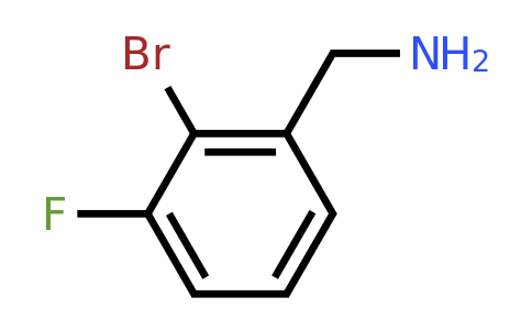 CAS 1214349-11-7 | (2-Bromo-3-fluorophenyl)methanamine