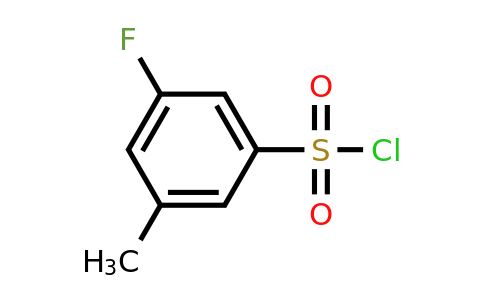 3-Fluoro-5-methylbenzenesulfonyl chloride