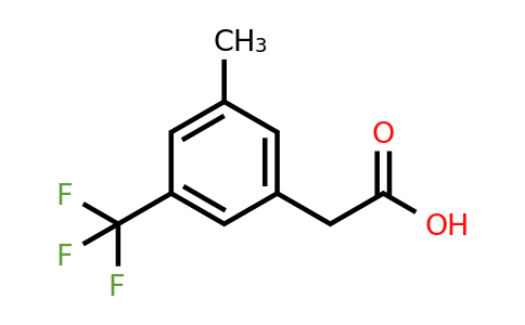 CAS 1214352-00-7 | 3-Methyl-5-(trifluoromethyl)phenylacetic acid