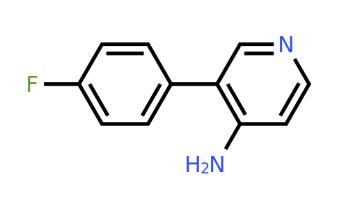 CAS 1214353-80-6 | 3-(4-Fluorophenyl)pyridin-4-amine
