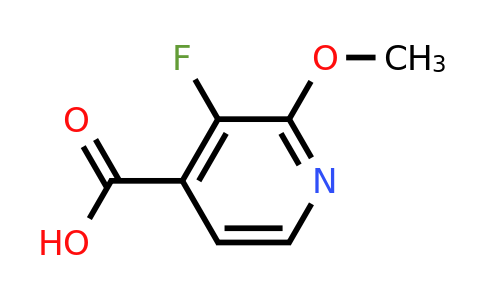 CAS 1214362-24-9 | 3-Fluoro-2-methoxyisonicotinic acid