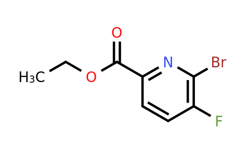 CAS 1214363-55-9 | Ethyl 6-bromo-5-fluoropicolinate