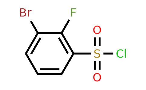 CAS 1214372-19-6 | 3-bromo-2-fluorobenzene-1-sulfonyl chloride