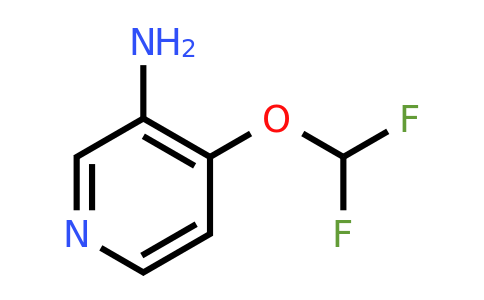 CAS 1214374-12-5 | 4-(Difluoromethoxy)pyridin-3-amine