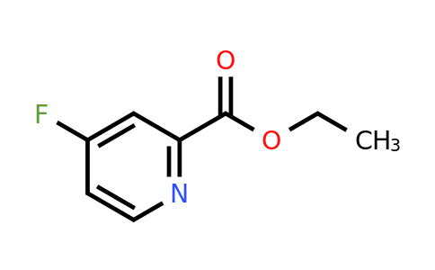 CAS 1214376-12-1 | Ethyl 4-fluoropicolinate