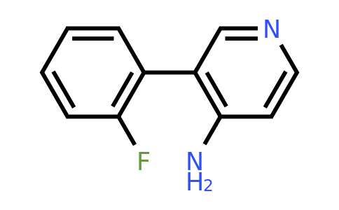 CAS 1214380-93-4 | 3-(2-Fluorophenyl)pyridin-4-amine