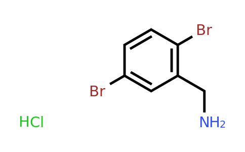 CAS 1214383-61-5 | (2,5-Dibromophenyl)methanamine hydrochloride