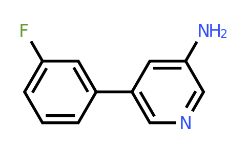 CAS 1214384-10-7 | 5-(3-Fluorophenyl)pyridin-3-amine