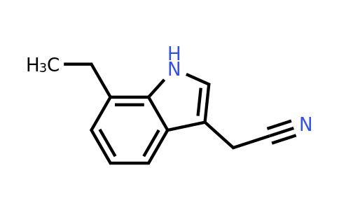 CAS 1214384-74-3 | 2-(7-Ethyl-1H-indol-3-yl)acetonitrile