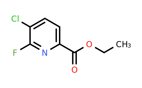 CAS 1214388-30-3 | Ethyl 3-chloro-2-fluoro-6-pyridinecarboxylate