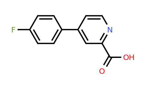 CAS 1214388-36-9 | 4-(4-Fluorophenyl)picolinic acid