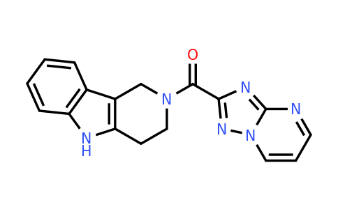 CAS 1214413-92-9 | 2-{1H,2H,3H,4H,5H-pyrido[4,3-b]indole-2-carbonyl}-[1,2,4]triazolo[1,5-a]pyrimidine