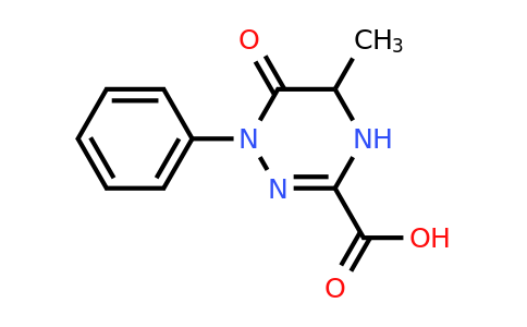 CAS 1214640-04-6 | 5-Methyl-6-oxo-1-phenyl-1,4,5,6-tetrahydro-1,2,4-triazine-3-carboxylic acid