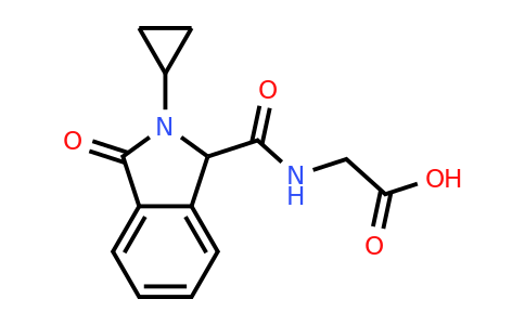 CAS 1214661-19-4 | 2-[(2-Cyclopropyl-3-oxo-2,3-dihydro-1H-isoindol-1-yl)formamido]acetic acid