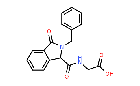 CAS 1214672-48-6 | 2-[(2-Benzyl-3-oxo-2,3-dihydro-1H-isoindol-1-yl)formamido]acetic acid