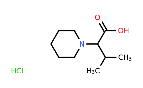 CAS 1214690-59-1 | 3-Methyl-2-(piperidin-1-yl)butanoic acid hydrochloride