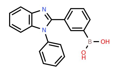 CAS 1214723-26-8 | (3-(1-Phenyl-1H-benzo[d]imidazol-2-yl)phenyl)boronic acid