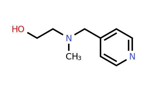 CAS 121489-11-0 | 2-(Methyl(pyridin-4-ylmethyl)amino)ethanol