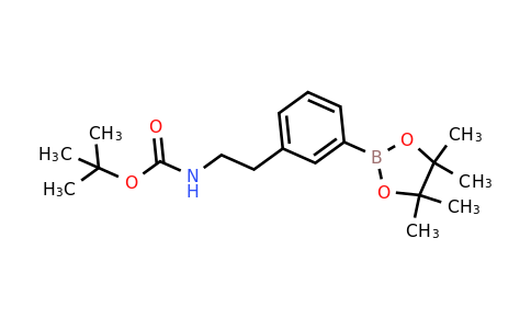 CAS 1214900-08-9 | (3-(2-[(Tert-butoxycarbonyl)amino]ethyl)phenyl)boronic acid pinacol ester