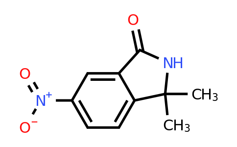 CAS 1214900-72-7 | 3,3-Dimethyl-6-nitro-2,3-dihydro-isoindol-1-one