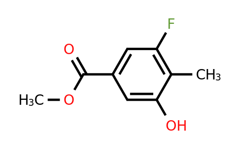 CAS 1215031-99-4 | Methyl 3-fluoro-5-hydroxy-4-methylbenzoate