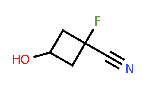 CAS 1215071-22-9 | 1-Fluoro-3-hydroxycyclobutanecarbonitrile