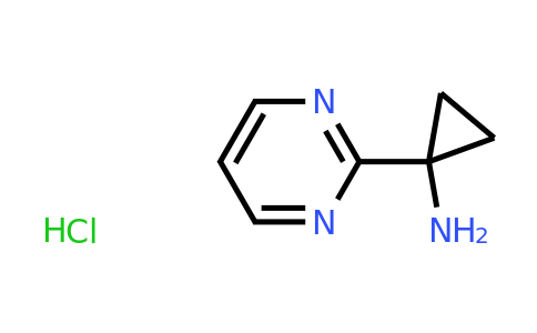 CAS 1215107-61-1 | 1-(pyrimidin-2-yl)cyclopropan-1-amine hydrochloride
