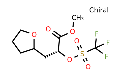 CAS 1215198-15-4 | (2R)-Methyl 3-(tetrahydrofuran-2-yl)-2-(((trifluoromethyl)sulfonyl)oxy)propanoate